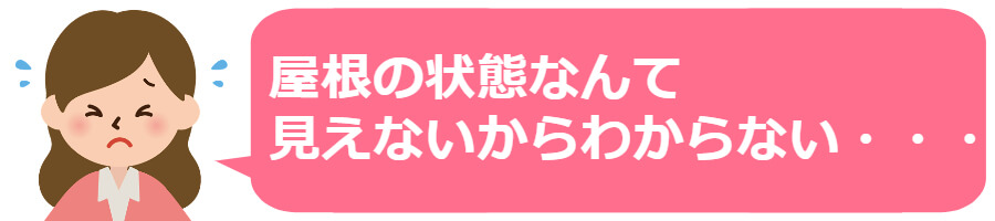 屋根の状態なんて見えないからわからない・・・_モバイル用